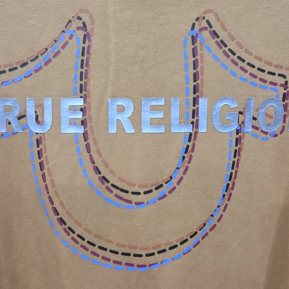 True Religion Tan Zip Hoodie